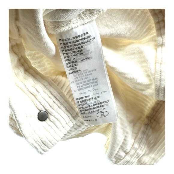 Abercrombie & Fitch Women’s M Medium Corduroy Jacket Preppy Y2K Casual Pockets - Picture 7 of 13
